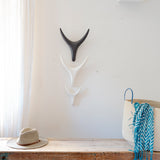 Ceramic Antelope Head Trio