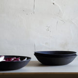 Black Ceramic Serving Bowl Set- 10"