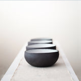 black and white set of bowls