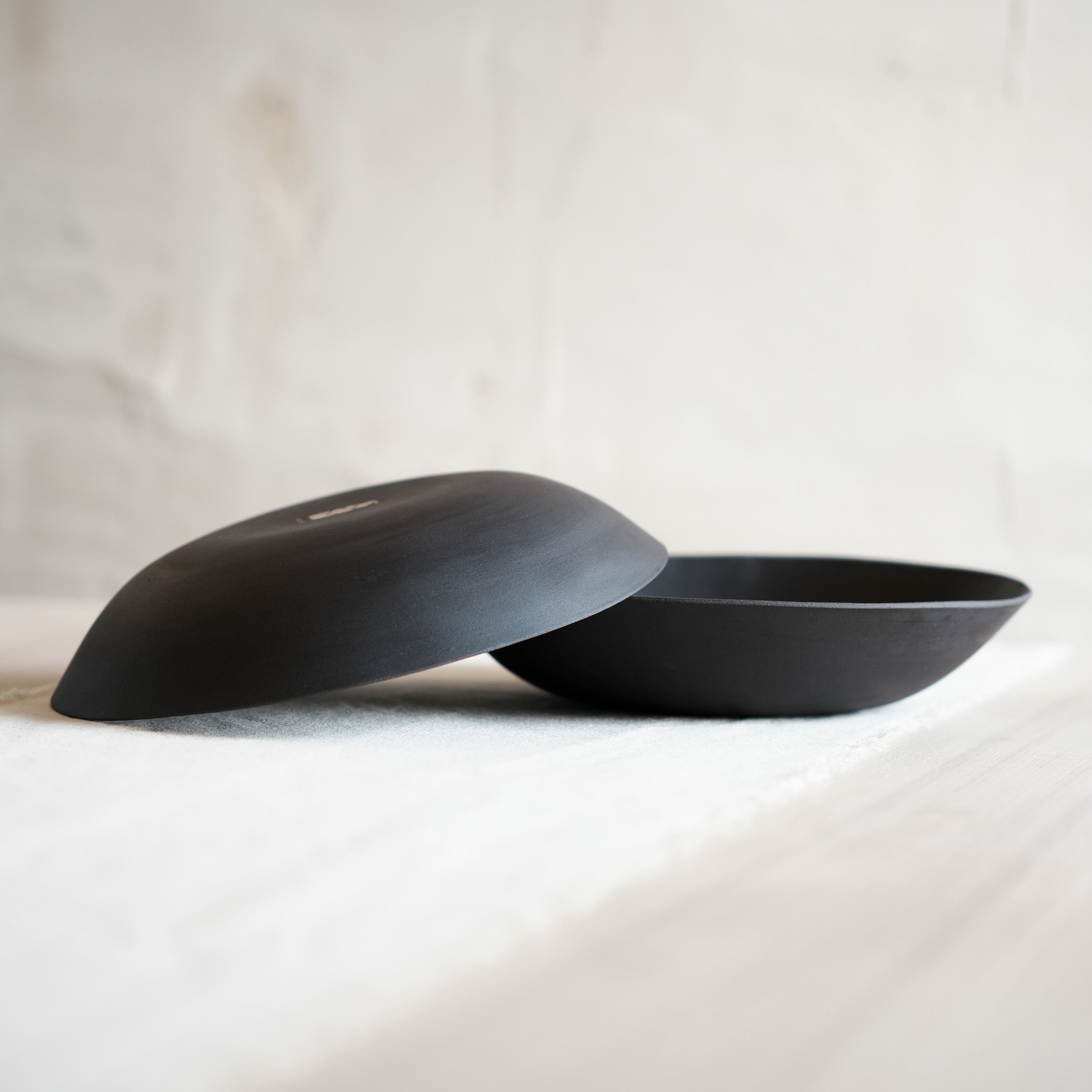Black Ceramic Serving Bowl Set- 10"