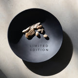 10'' Handmade Ceramic Bowl - Matte Black Catchall Dish - Limited Edition