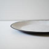 white handmade plate
